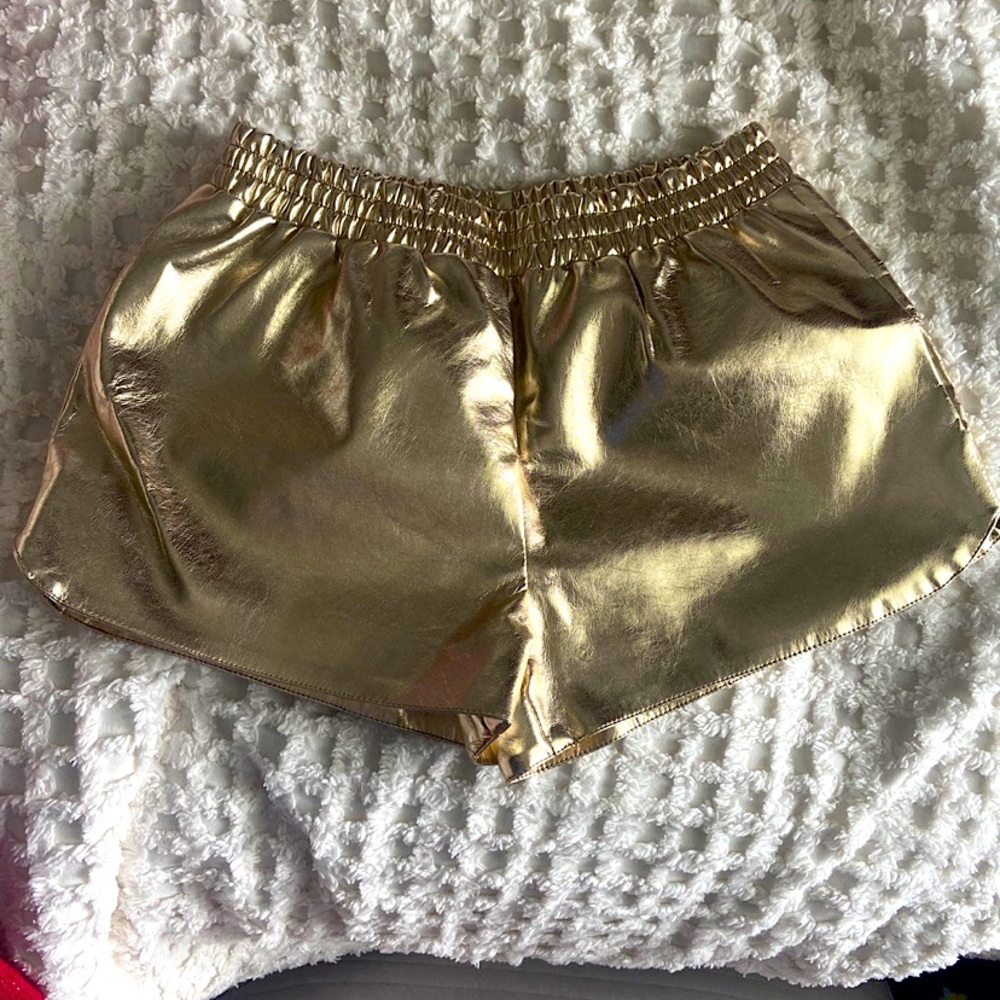 Gold shorts